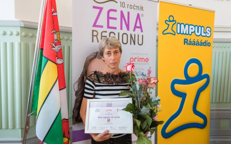 Ženou regionu se stala Ilona Vintrová