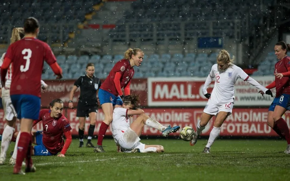 Fotbalistky podlehly v přípravě Angličankám.