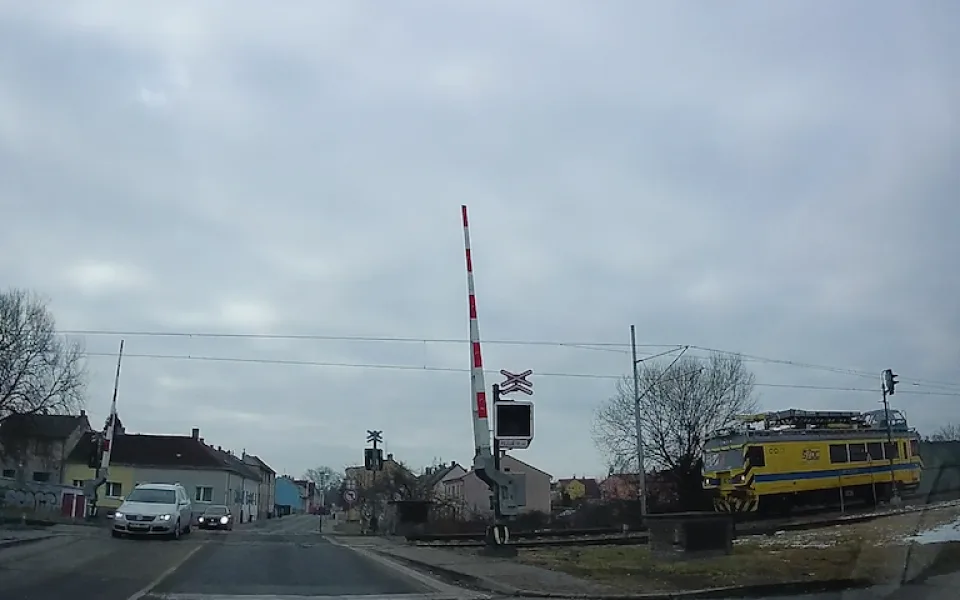 Přejezd u Mladého