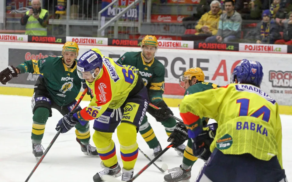 ČEZ Motor České Budějovice - VHK ROBE Vsetín