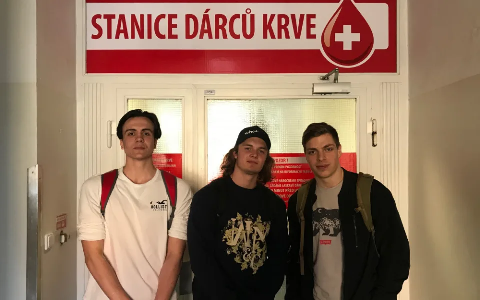 Sedmý ročník studentského krvebraní.