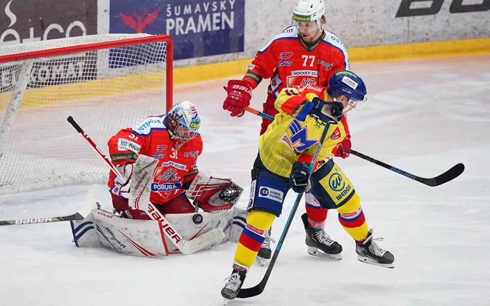 ČEZ Motor České Budějovice vs HC RT Torax Poruba