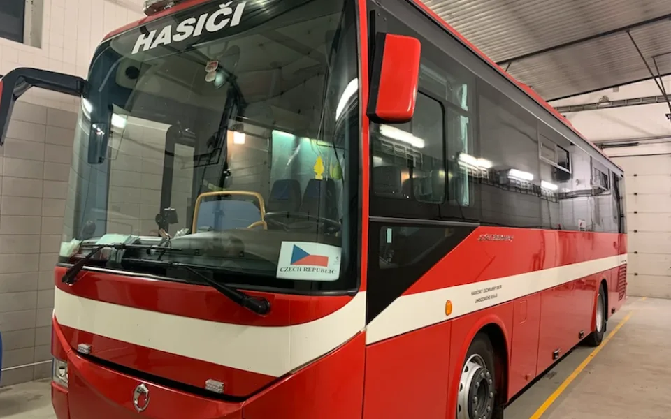 Hasiči vypravují pro Čechy v zahraničí speciální autobus