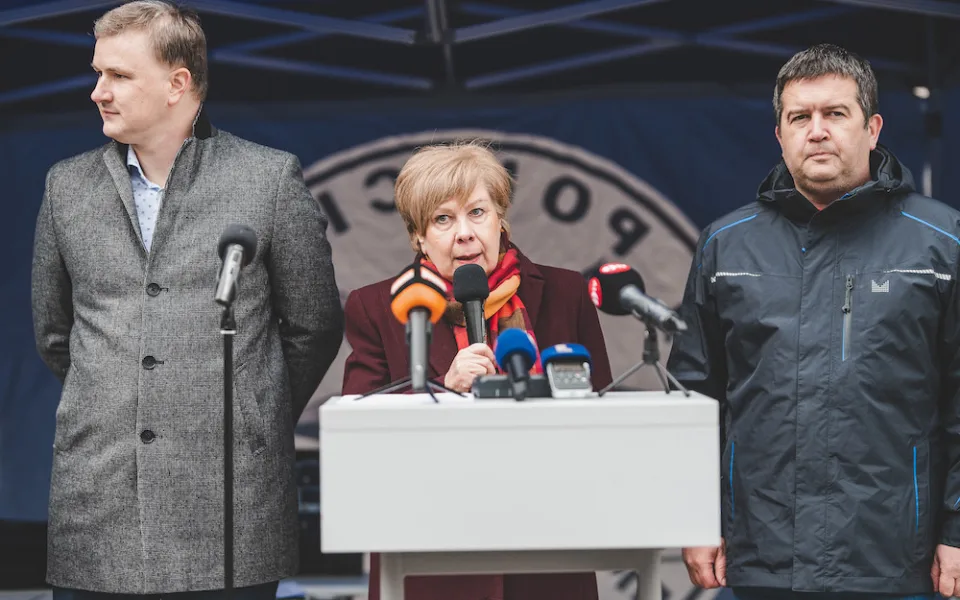 Hejtmanka Jihočeského kraje Ivana Stráská