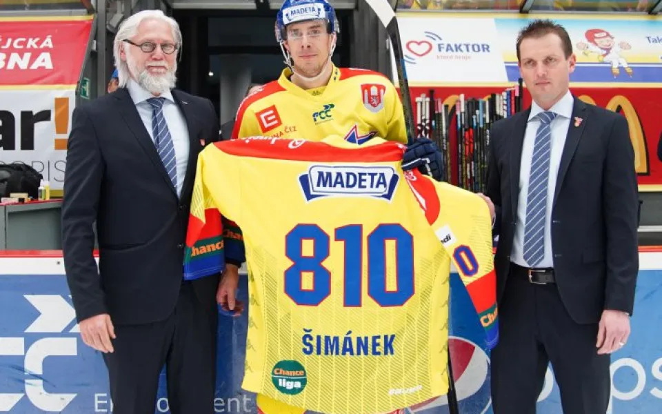 Rekordman Šimánek ukončil kariéru, v Motoru ale zůstává
