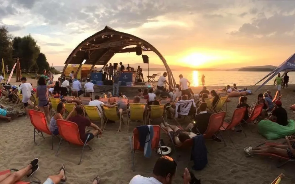 David Neumann z pláže Windy Point v Černé v Pošumaví: Alfou a omegou je pro nás pohodová atmosféra, na které stavíme