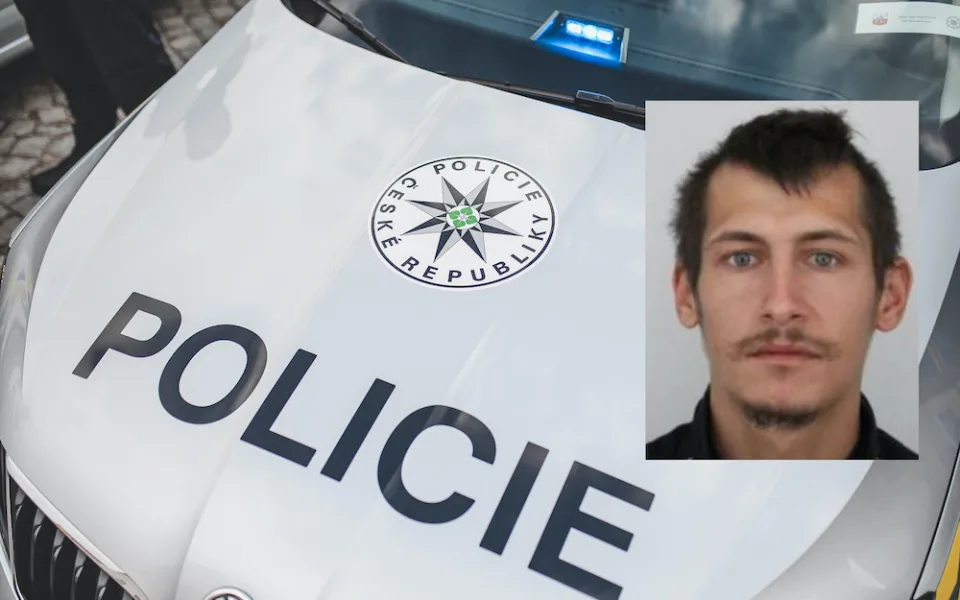 Policie pátrá po Petru Galacsovi. Jeho havarované auto byla nalazeno u Majdaleny