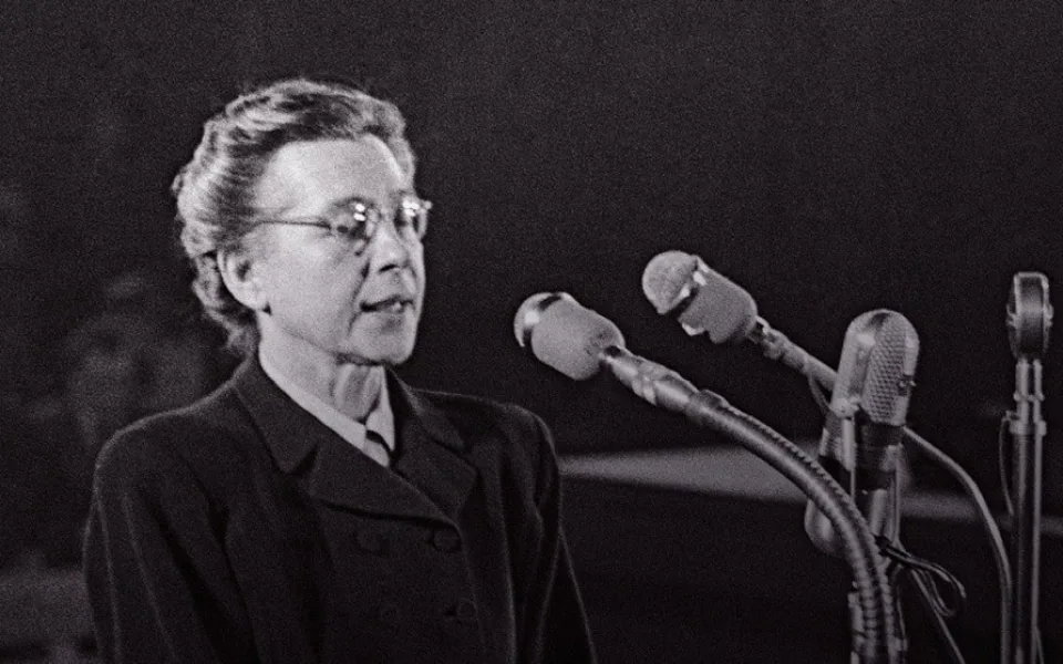 Poslední dopis Milady Horákové si budou moct lidé přečíst na fasádě Malého divadla