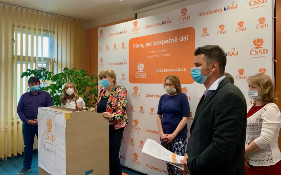 Sociální demokracii povede do voleb Stráská. Strana chce řešit hlavně bezpečnost