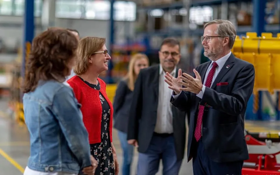 D3 je typickým příkladem nedořešené dálniční infrastruktury, říká předseda ODS Petr Fiala. Ve čtvrtek navštívil Jihočeský kraj