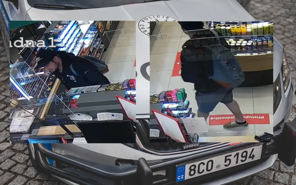 Muž našel peněženku s hotovostí a kartami, se kterými následně platil. Pátrá po něm policie