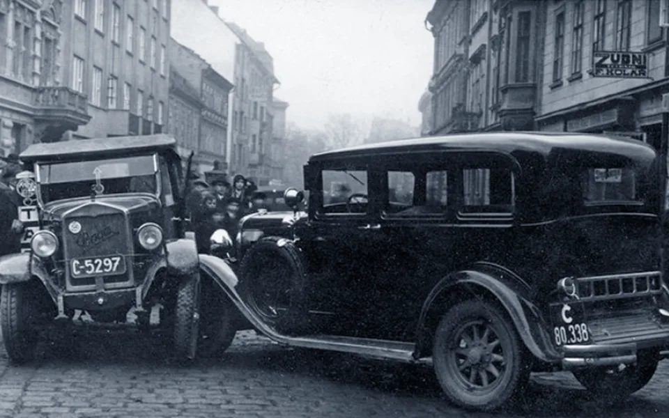 DRBNA HISTORIČKA: Dopravní nehody byly i když se jezdilo pomalu, jen následky byly jiné
