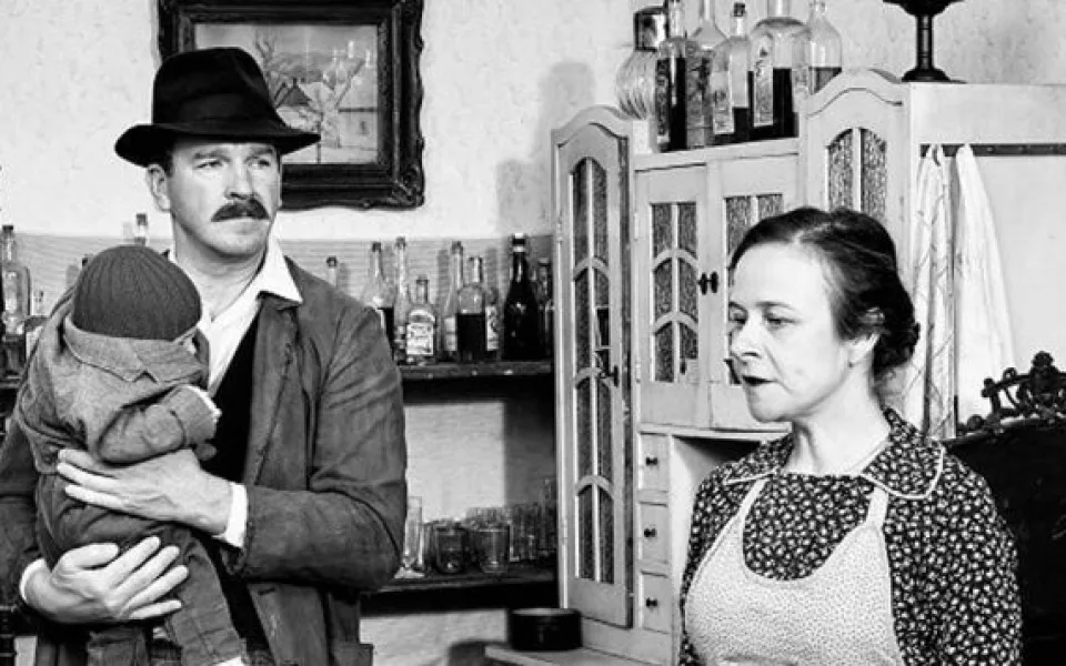 Krajina ve stínu je v mnoha směrech výjimečný film, říká producent. Natáčelo se na jihu Čech.