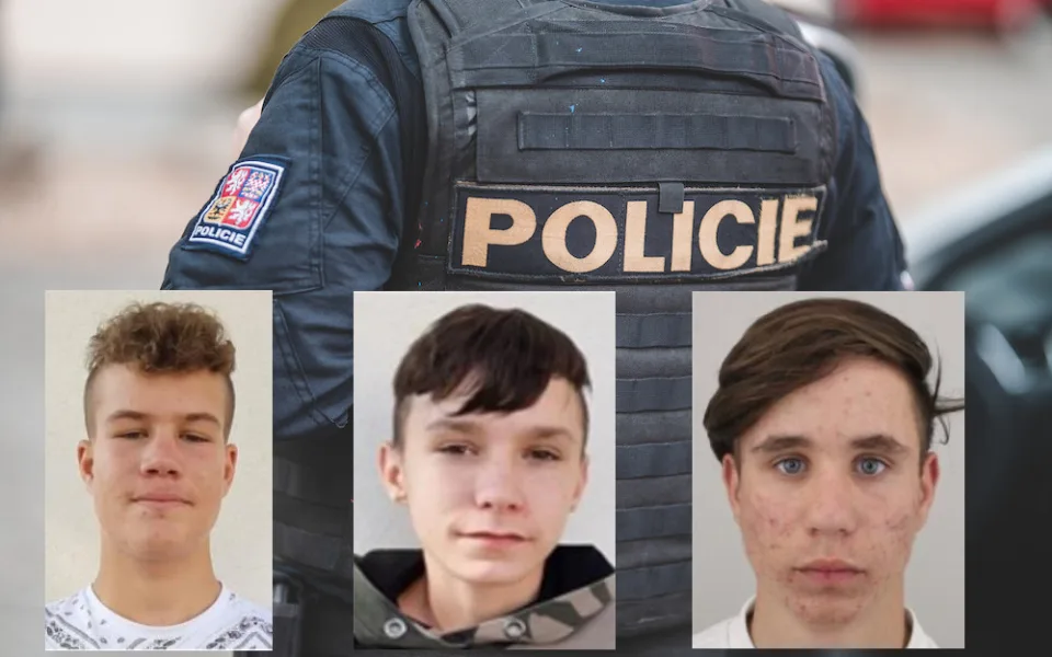 Trojice chlapců utekla z diagnostického ústavu. Pátrá po nich policie