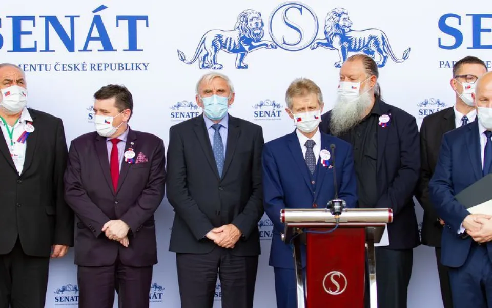 Miloš Vystrčil po návratu z Tchaj-wanu.