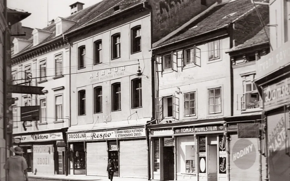 Sterneckova ul. v roce 1935