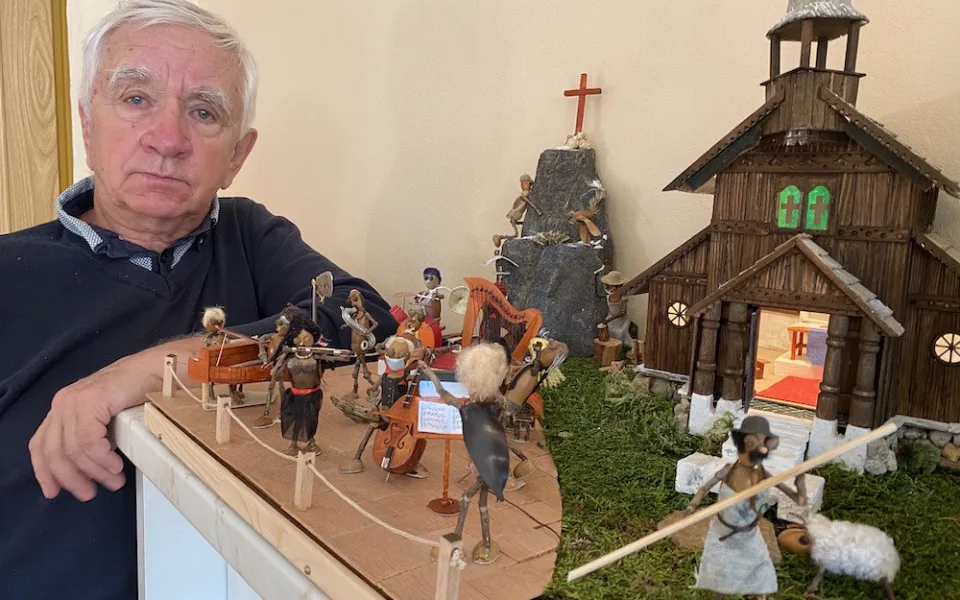 Unikátní lipenský betlém je poctou zdejším jedinečným památkám a  nádherné krajině a přírodě