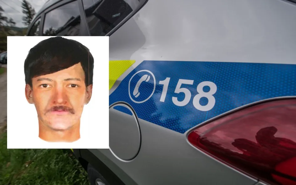 Neznámý muž okradl ženu před krumlovským Lidlem. Policie zveřejnila jeho identikit