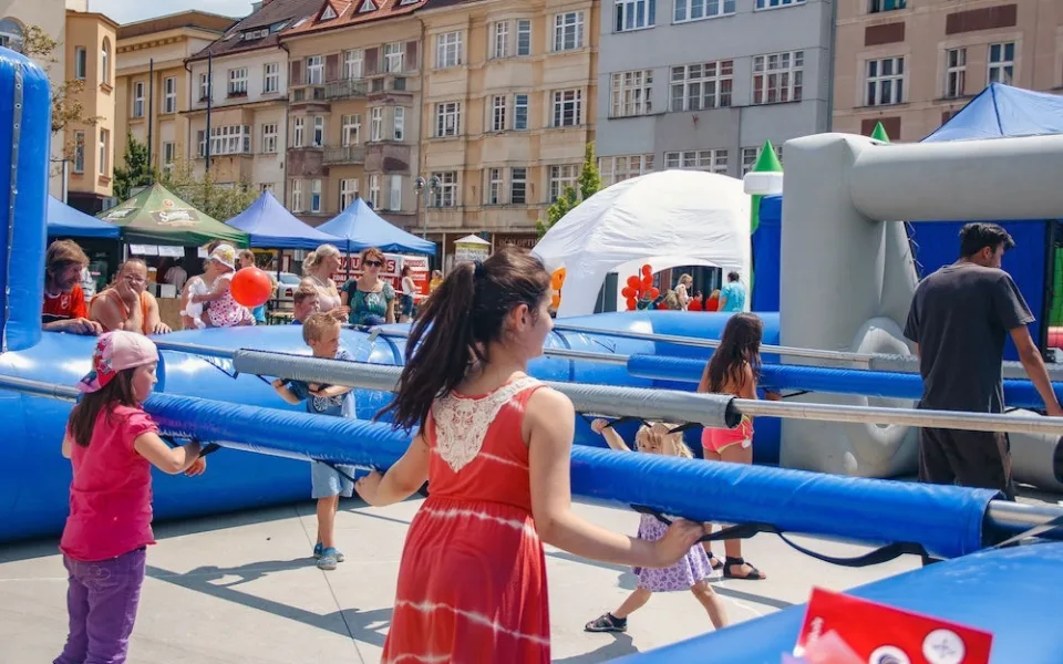 V Žižkárně myslí s programem i na děti. Na víkend připravili Dětský park