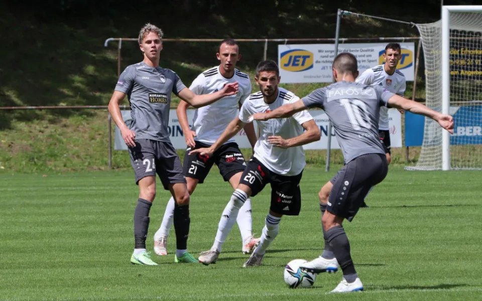 V generálce Dynamo prohrálo s Pafosem.