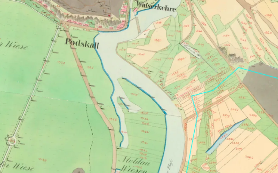 Podívejte se, jak vypadal Jihočeský kraj před 200 lety. Historické mapové podklady jsou on-line
