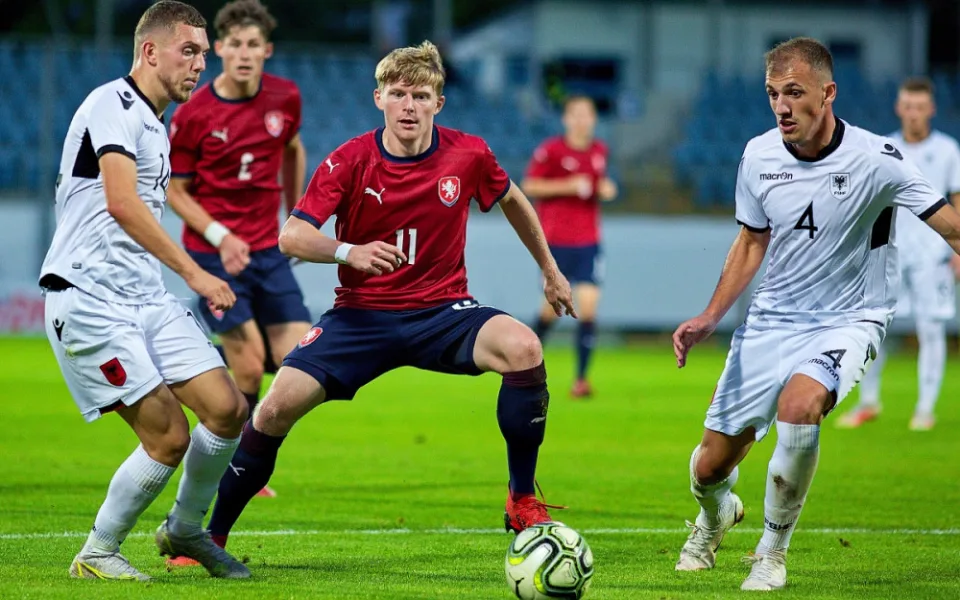 Za český výběr do 21 let nasotupil i exbudějovický Pavel Šulc.