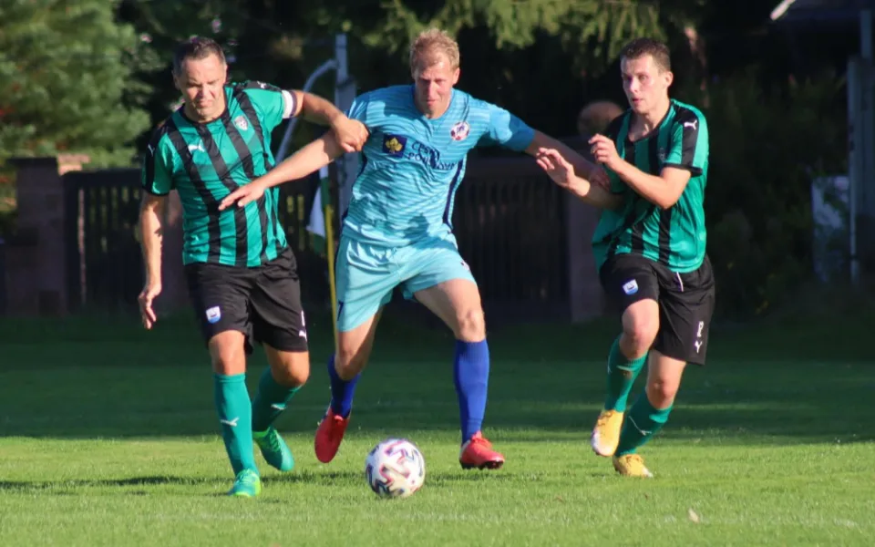 Na Dobré Vodě vyhráli fotbalisté Borovan 1:0.