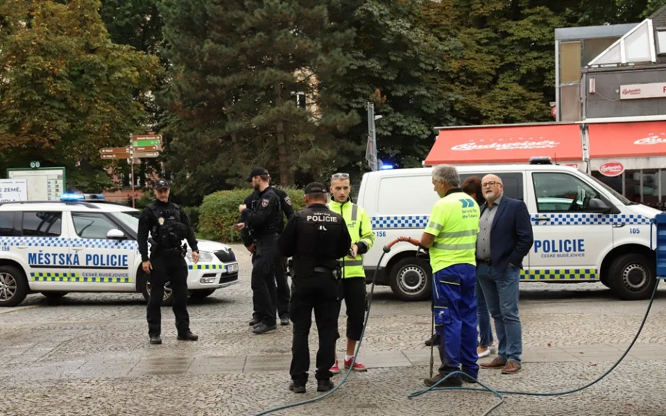 Snímek z incidentu, který prošetřuje policie.