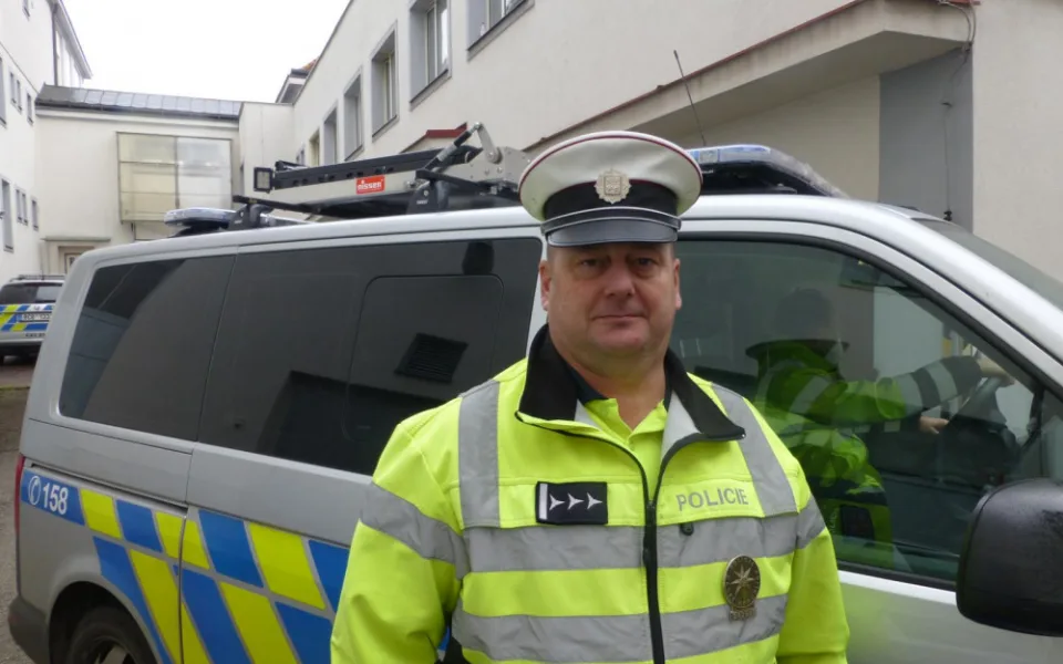 Dopravní policista Jiří Punda.