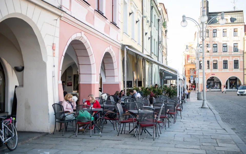 Vzhled předzahrádek v Budějcích by se mohl v budoucnu řídit připravovaným manuálem