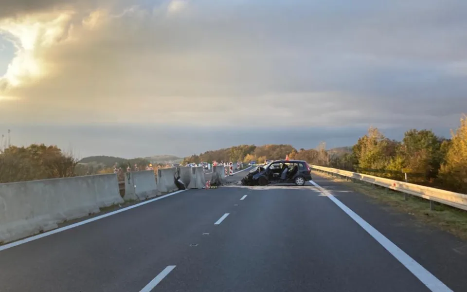 Nehoda se stala za Písku.