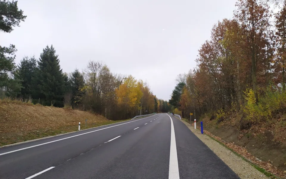 ŘSD dokončilo po osmi měsících opravy I/34 u J. Hradce za 126 milionů