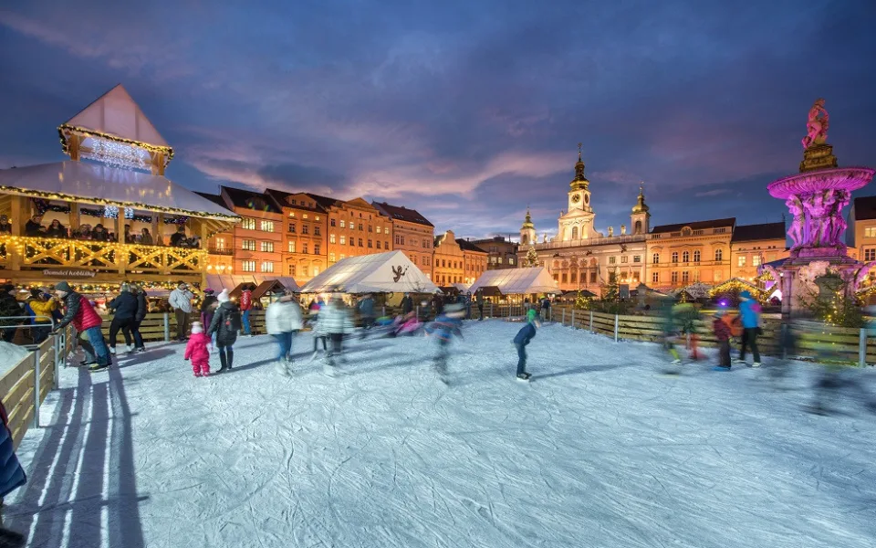 Advent na náměstí Přemysla Otakara II.
