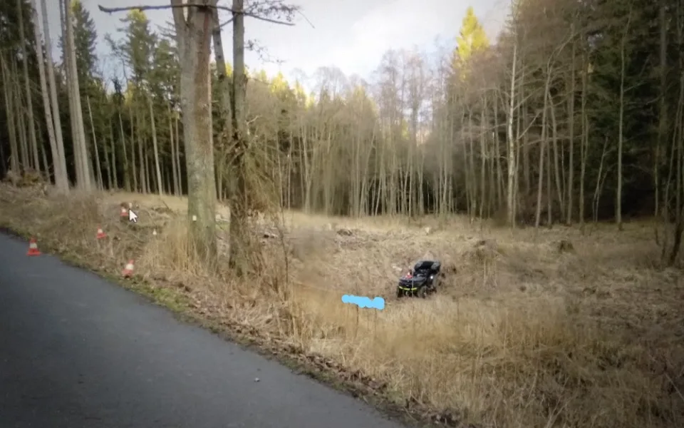 Při nehodě čtyřkolky zemřel na Českobudějovicku mladý muž