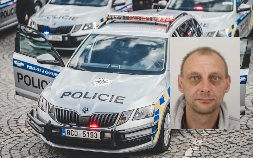 Policie pátrá po devětačtyřicetiletém muži. Je na něj vydán zatykač