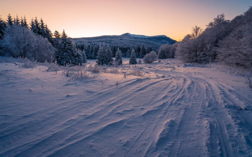 Na Šumavě dnes ráno naměřili minus 23,3 stupně Celsia