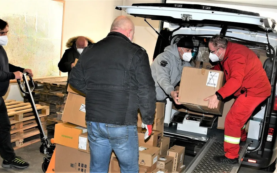 Krajský úřad pošle Ukrajině zdravotní pomůcky za sedm milionů korun