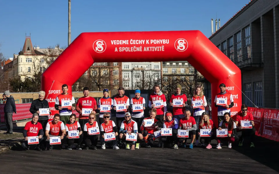 Sokolové a Česko běží pro Ukrajinu. Přidaly se herci, zpěváci, běžci i olympionici