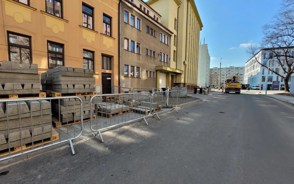 Pokračuje rekonstrukce českobudějovické ulice U Malše. Uzavírka tam bude do konce dubna
