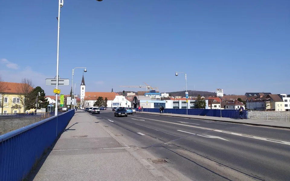 Ve Strakonicích začne oprava mostu přes řeku Volyňku.