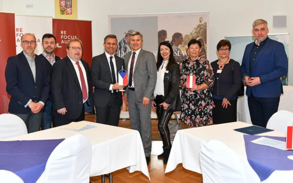 Na Střední škole a Vyšší odborné škole cestovního ruchu České Budějovice proběhl Projekt Re.Focus Austria