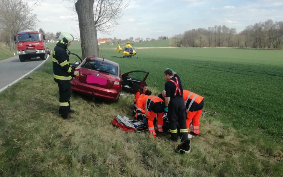U Novosedel na Strakonicku havaroval starší muž. Nehodu bohužel nepřežil.