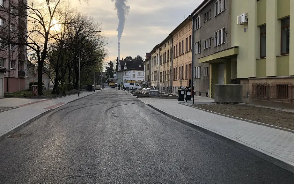 Končí rekonstrukce budějcké ulice U Malše. Investice stála přes 17 milionů korun