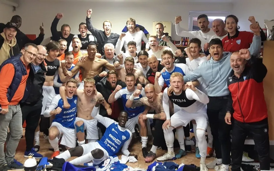 Táborsko si čtyři zápasy před koncem sezony zajistilo působení ve druhé lize