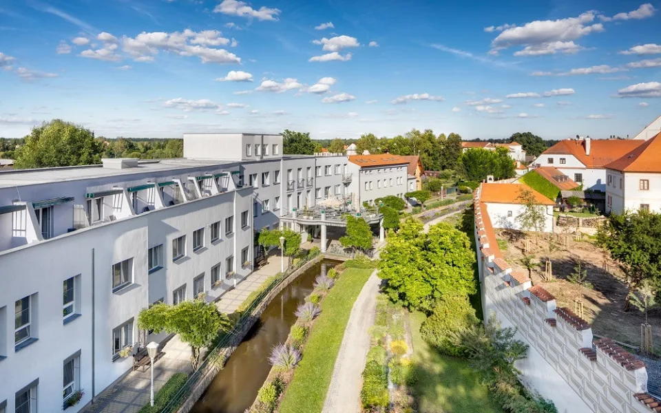 Historické centrum Třeboně.