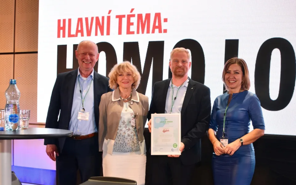 Budějovický Budvar získal jako první v České republice ocenění Lean &amp; Green Award