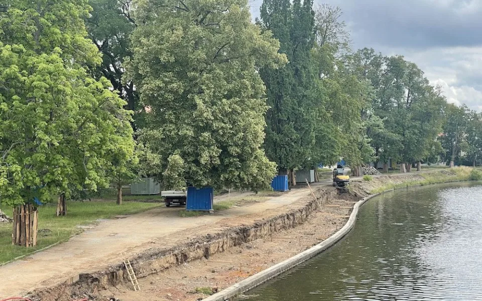 Park Dukelská se začíná měnit. Kompletně hotový bude až příští rok