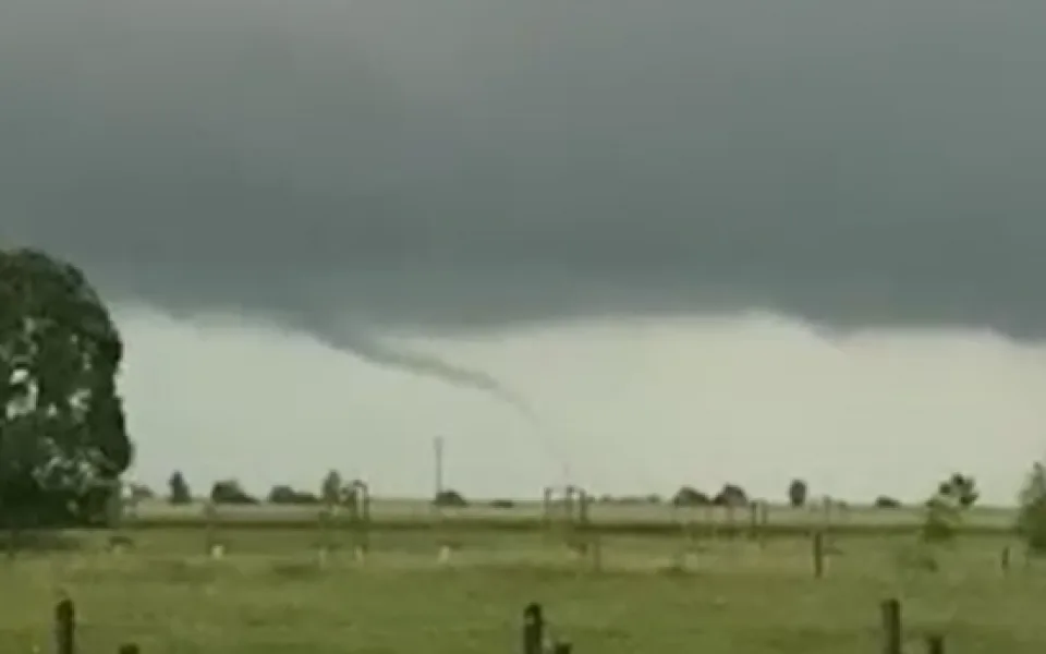 VIDEO: Na Táborsku se objevilo tornádo, potvrdili meteorologové