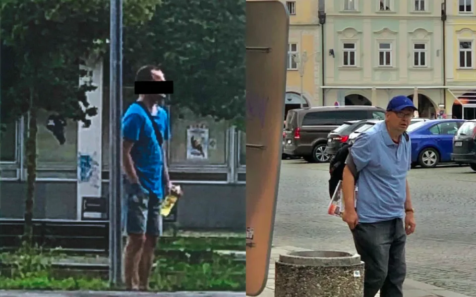 Dva muži onanovali ve městě před ženami. Hledá je policie