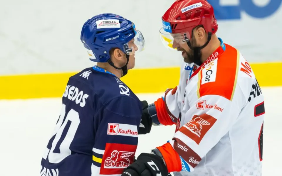 Měli jsme problém se dostat k nim do pásma, říká Matěj Toman po utkání proti Mountfieldu